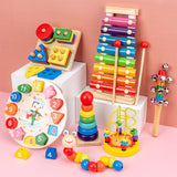Montessori Educational Wooden Toys For Babies