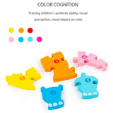 Montessori Wooden Educational Toys 3D Animal Matching Puzzle