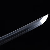Handmade Japanese Katana Sword with blue blade T10 steel