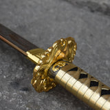 Handmade Japanese Katana Sword - Golden Bamboo