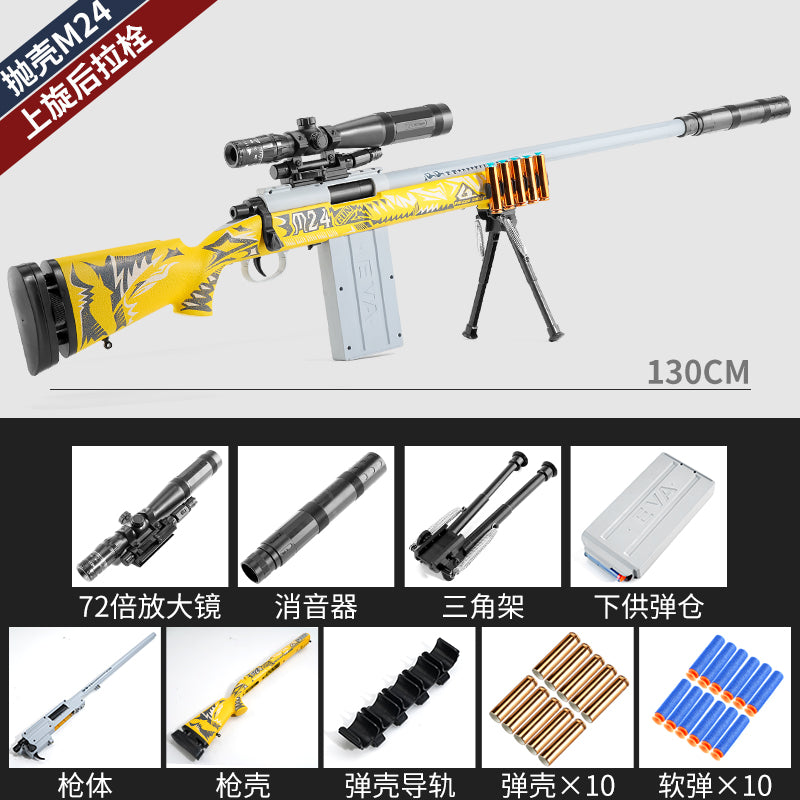 M Rifle Toy M24 / 98K / AWM Children's Toy Rifle With Ejecting Shells – Csnoobs ...