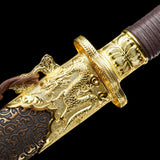 Handmade Chinese Tang Dao Sword - Golden Wind