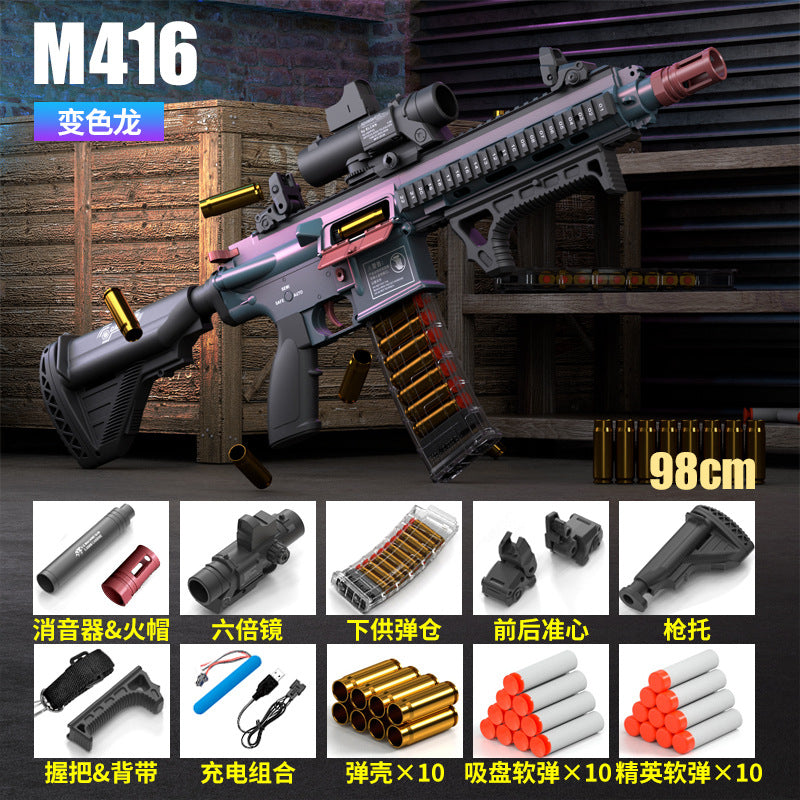 Electric M416 Rifle With Shell Ejecting Soft Bullet Gun –, 51% OFF