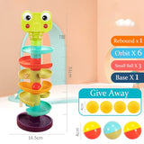 Rolling Ball Pile Tower Baby Cute Toy