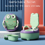 Washable Frog Baby Toilet