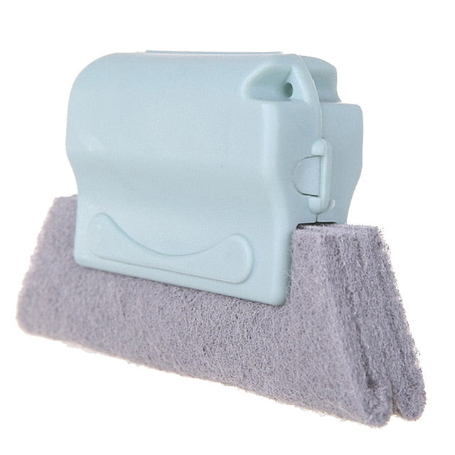 Window Groove Cleaning Brush, Plastic Window Sink Slot Cleaner, Cleaning  Tool With Sponge 
